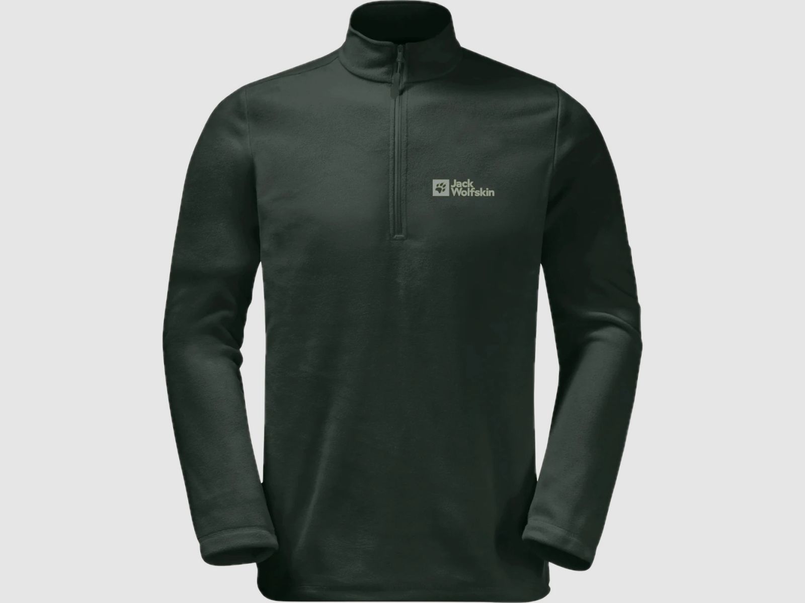 JACK WOLFSKIN Taunus Half Zip M Nero Oliva