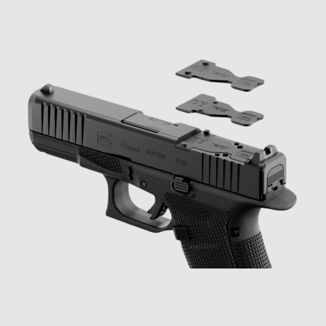 PISTOLE GLOCK 45 GEN6 OR FS KALIBER 9X19, Bild 3 von 10