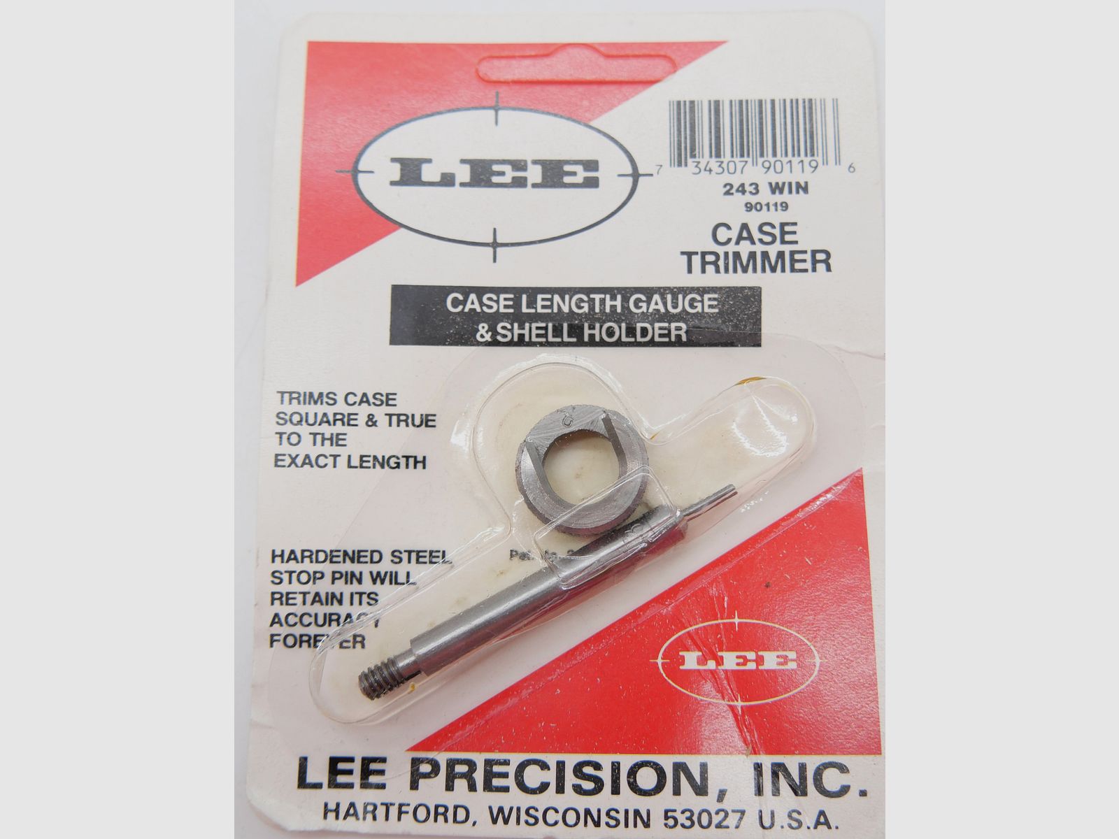 LEE Hülsentrimmer 243 win CASE TRIMMER Hülsentrimmer