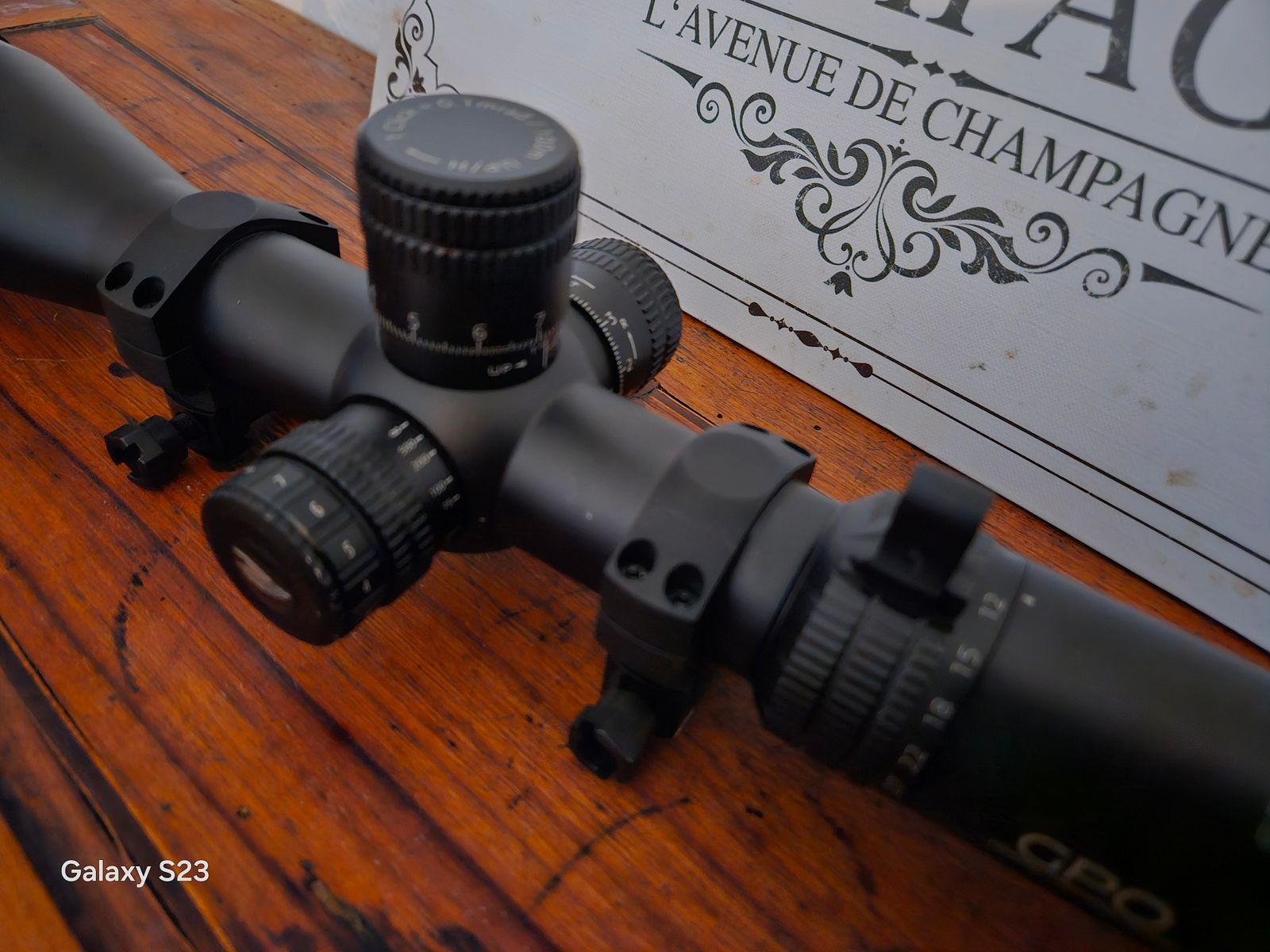 GPO hunting scope incl Eratac mount - also trade for watch!