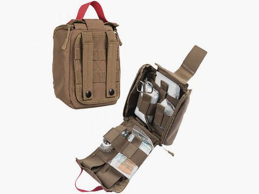 Mil-Tec IFAK Pouch Laser Cut 25 tlg. dark coyote