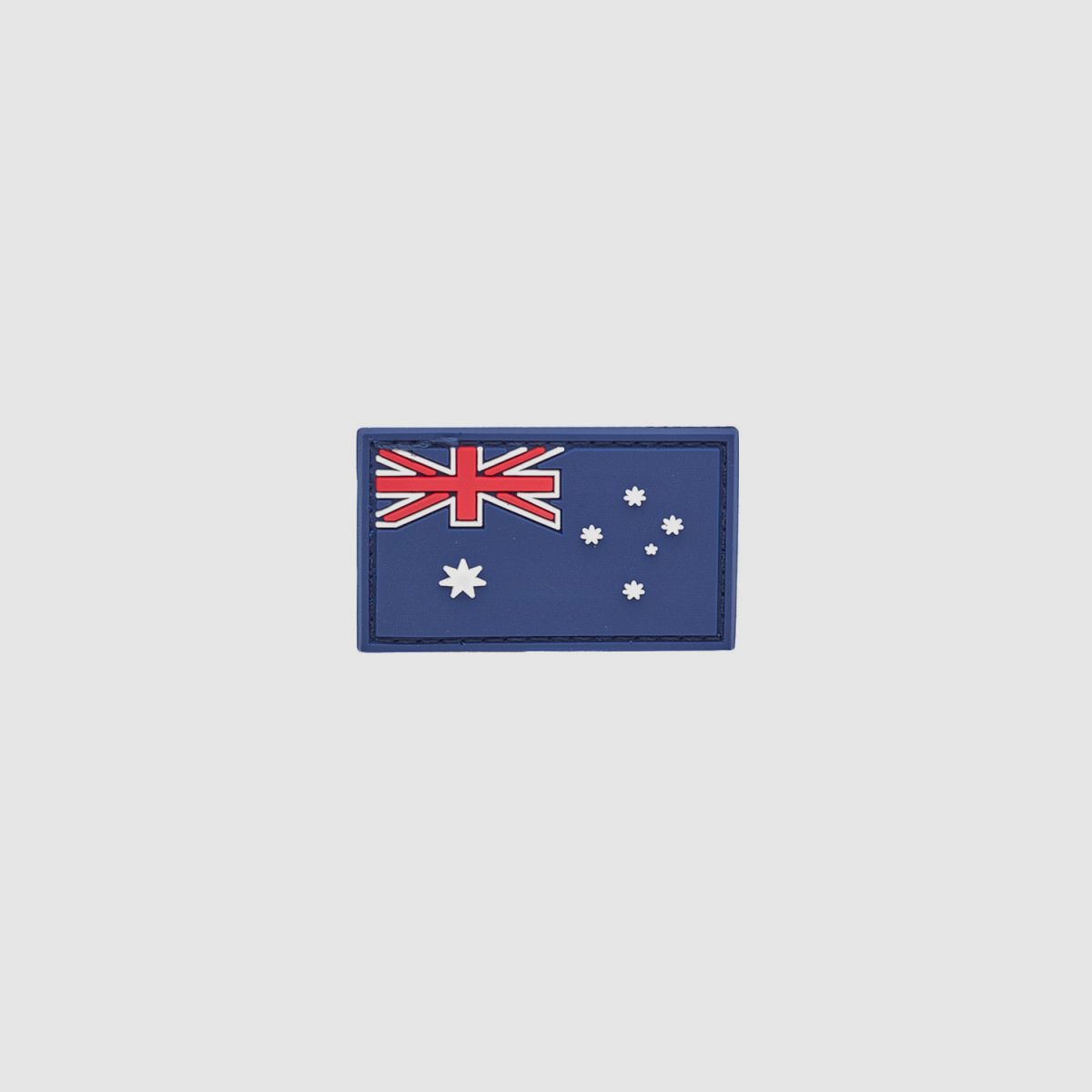 Australien Flagge PVC Patch 3x5cm mit Klettverschluss, Bild 1 von 3