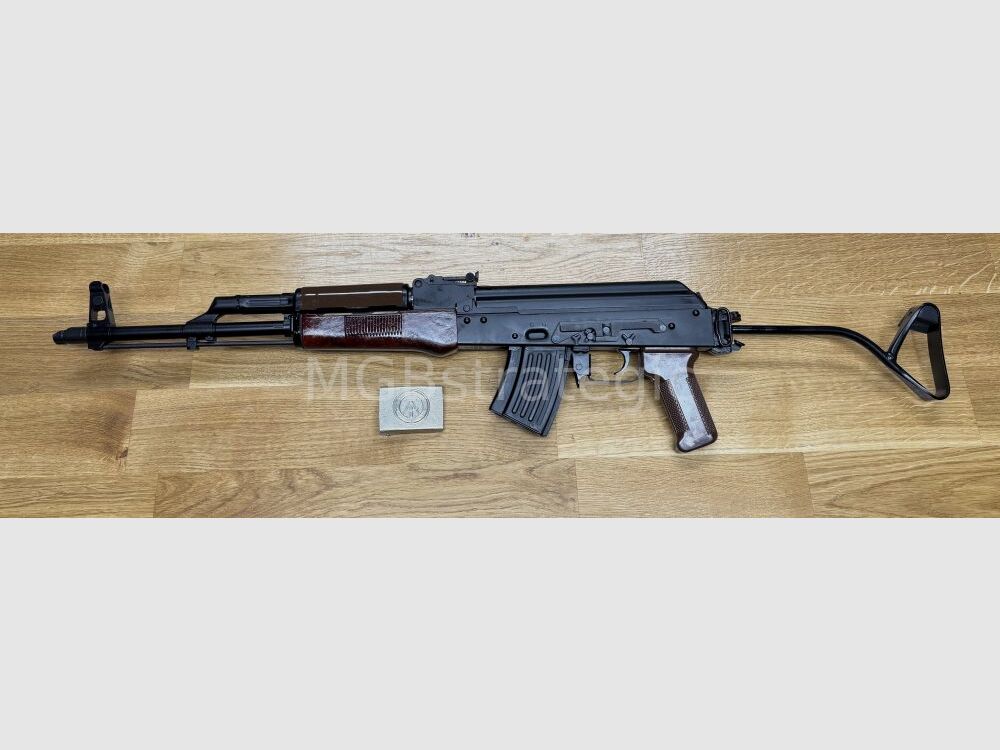 Oryginalne akcesoria NVA MPi KMS-72 - WBP Jack - karabin samopowtarzalny 7,62x39 MGBs Retro wersja - można zamontować bagnet - Wyprodukowano w Polsce - system AKM AK47 AK74 - styl MPi KMS 72