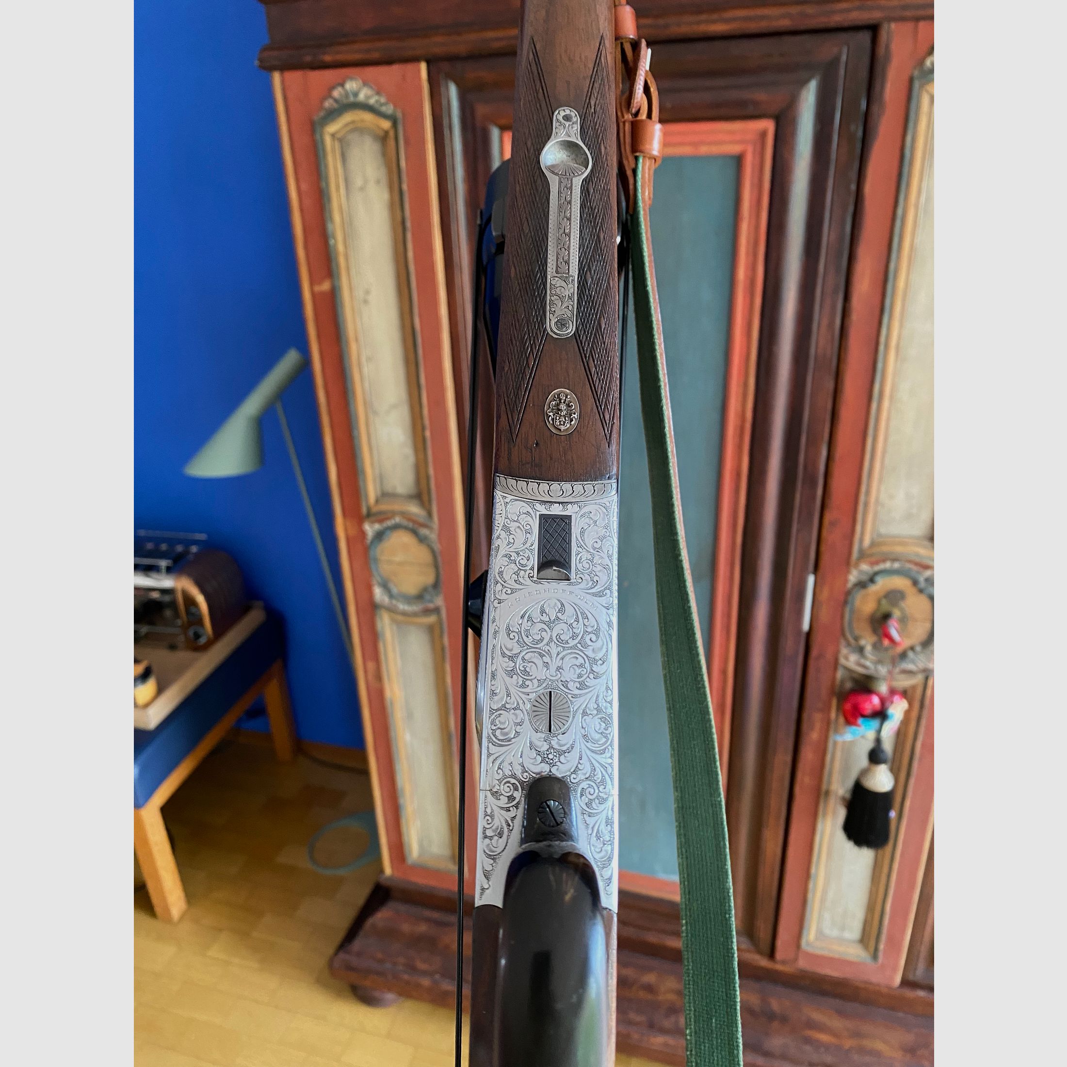 Bockbüchsflinte Krieghoff Ulm Primus mit Wechsellauf Kaliber 16/70