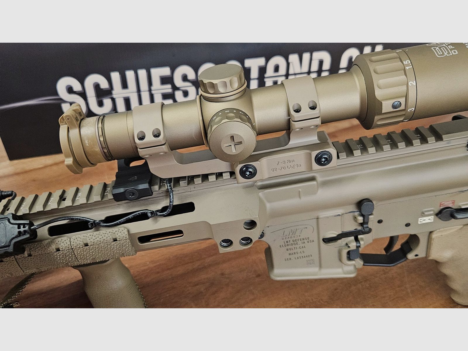 ERATAC – Blockmontage / Mod. Ultralight, verl. Ø30, BH 22mm / Beschichtet / in MagPul Flat Dark Earth, Bild 2 von 2