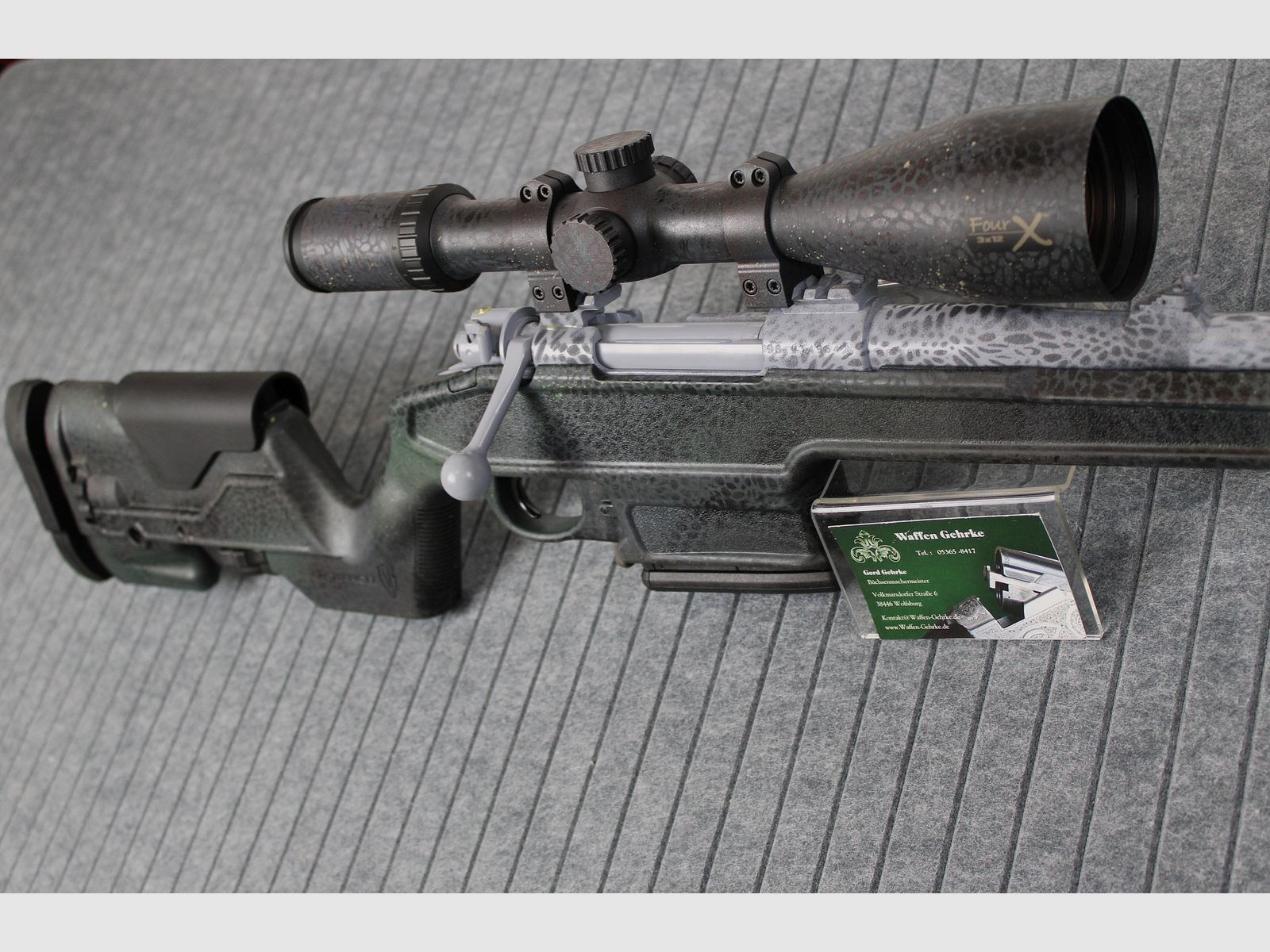 Mauser 98er Camo .30-06Spr. Archangel- Burris