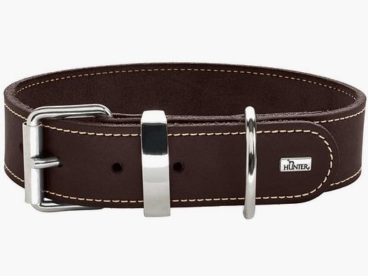 Hunter Halsung Aalborg Special dunkelbraun / aus Leder