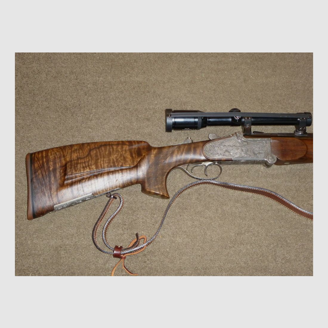 Otto Baier KS 88, left-handed, caliber .416 Rigby, 6x70R