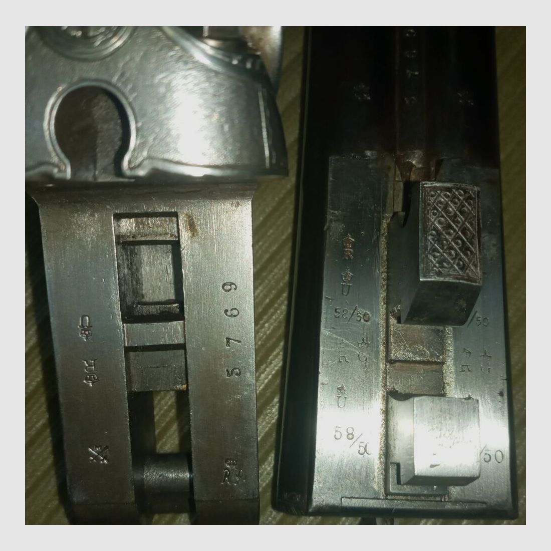 A. Sticker Lichtenfelde Double rifle