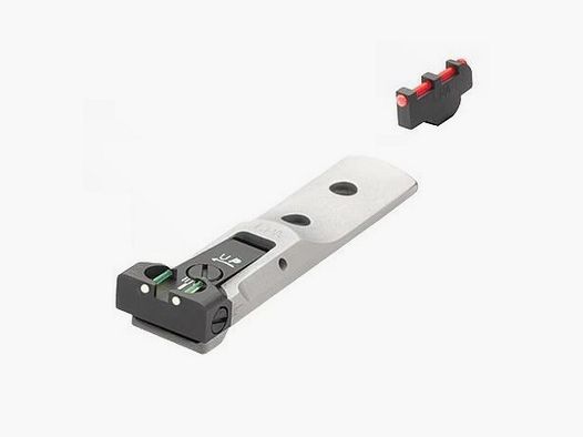 Zestaw celowniczy TXT srebrny Fiber S&W K/L