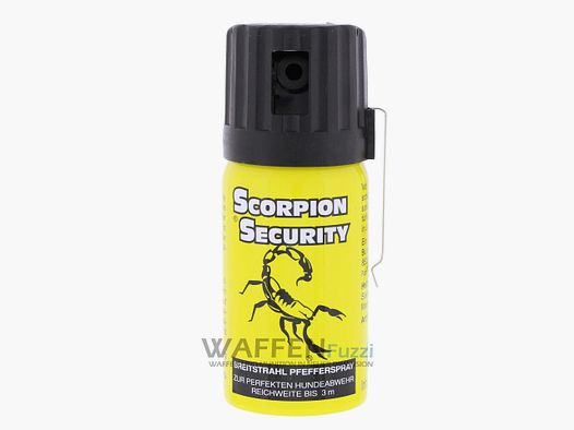 Spray al peperoncino 40 ml Scorpion Security