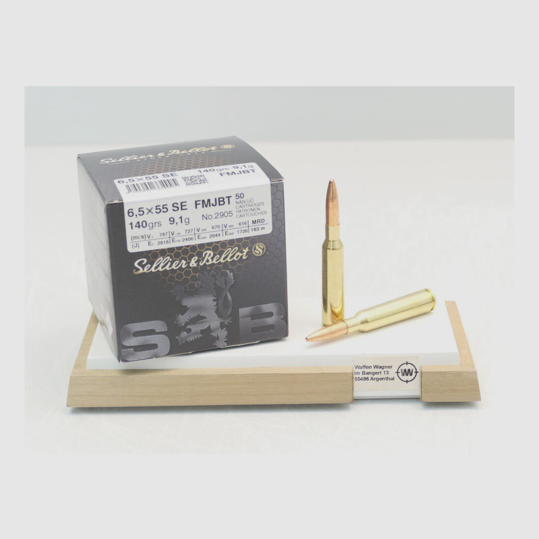 Sellier&Bellot FMJ 9,1g 140grs A50