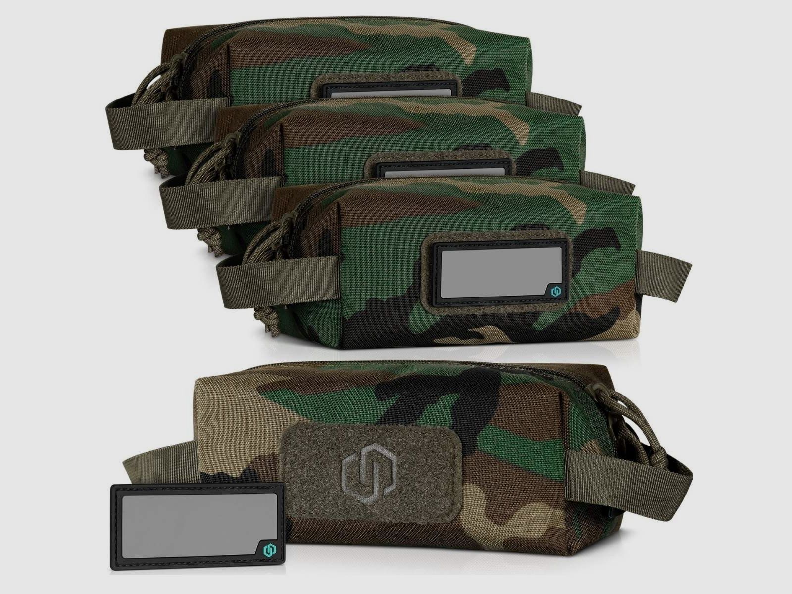 Savior - Bolsa para munición - Loose Sac - Soft Ammo Carrier 4-pack - M81 Woodland - SP-AMST-4P-M81, imagen 1 de 6