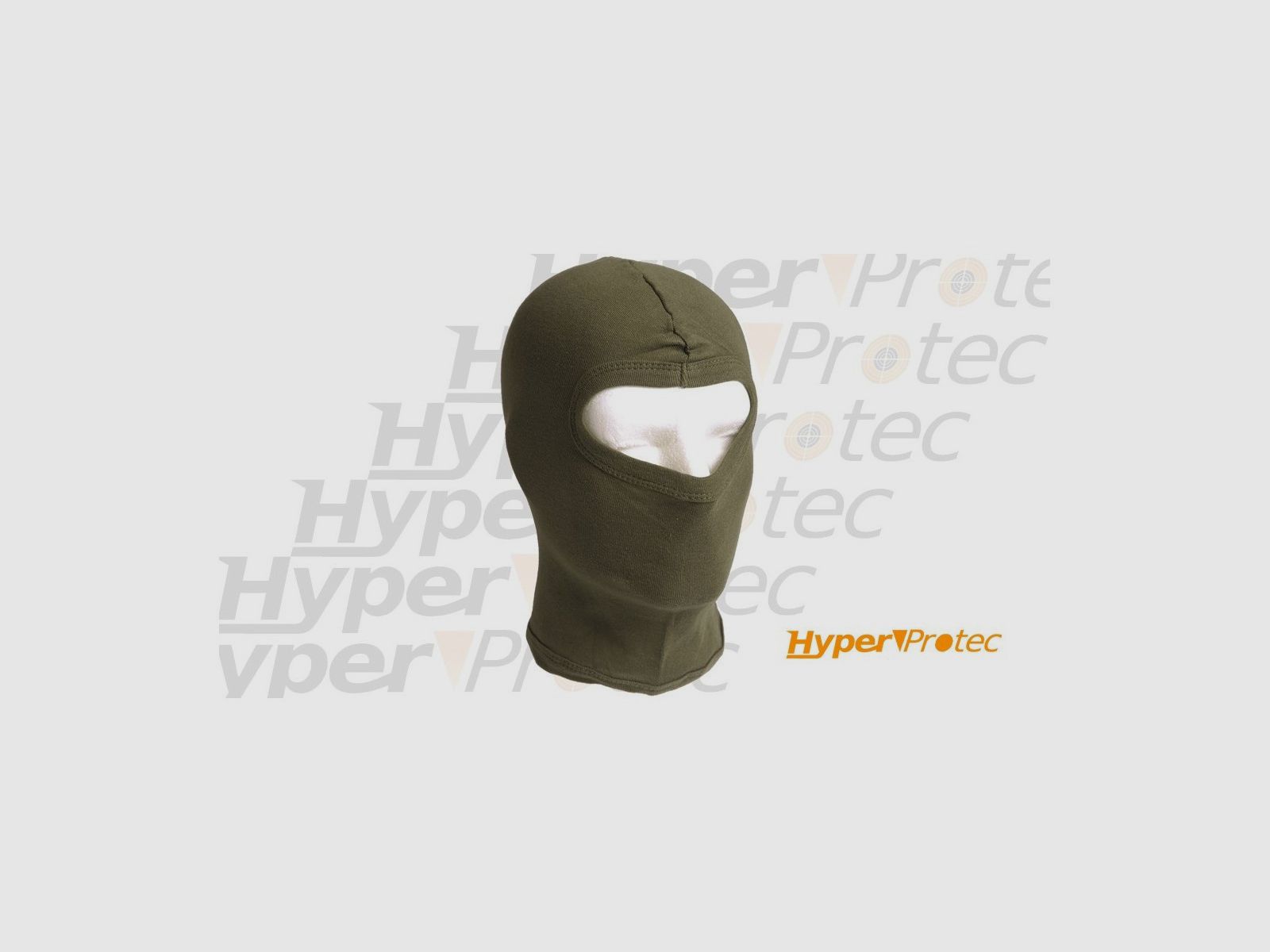 Olive fine ribbed open hood, image 2 of 2