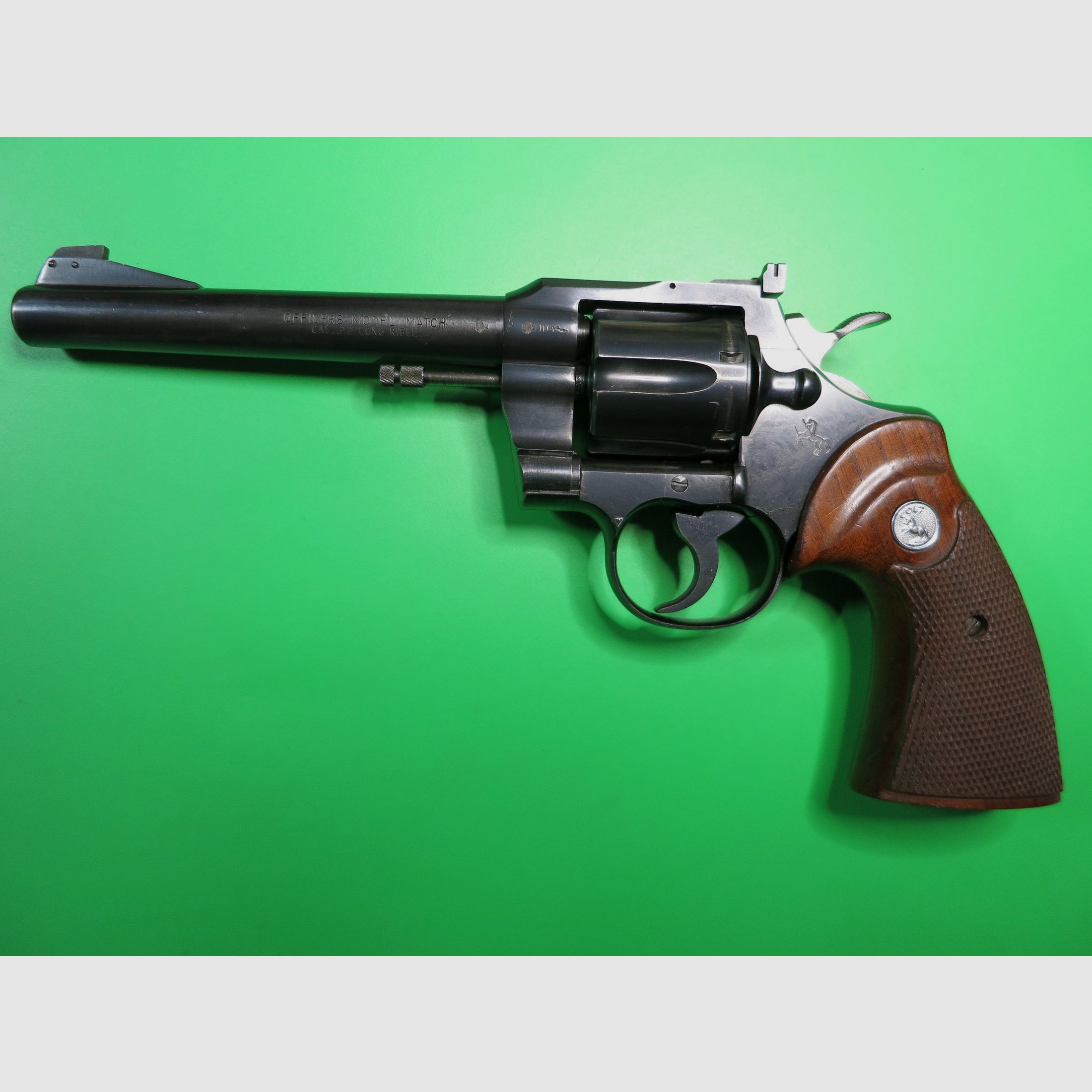 Revoler COLT Officer's Model Match, fünfte Ausgabe der Serie in .22lr #72