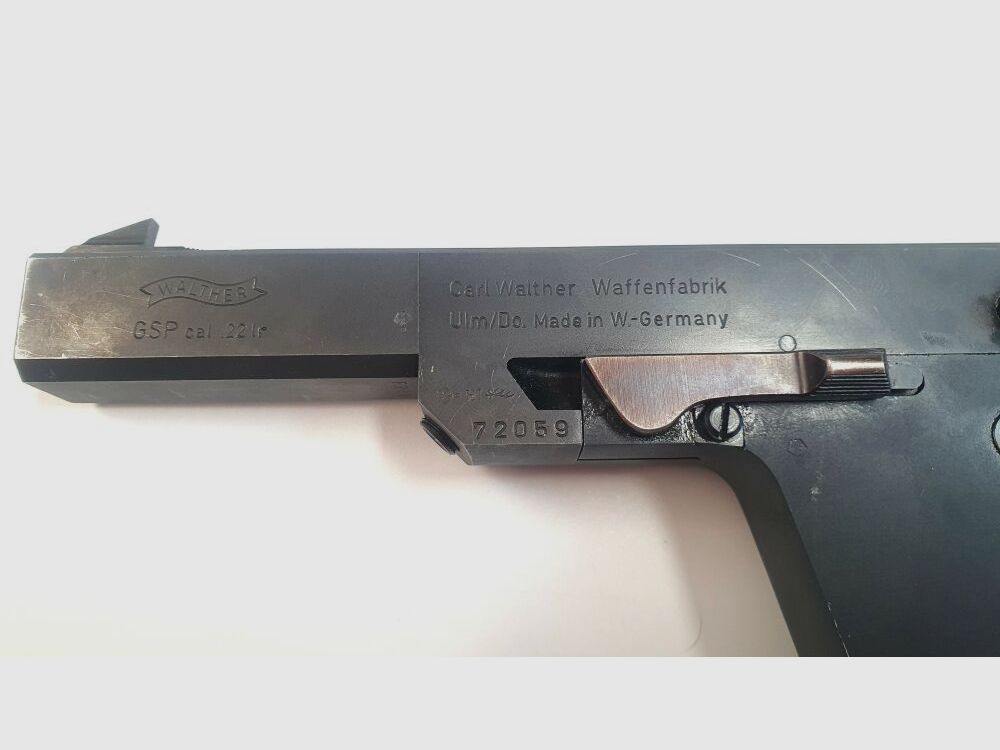 Pistolet de sport/de match Walther GSP en calibre .22Lr