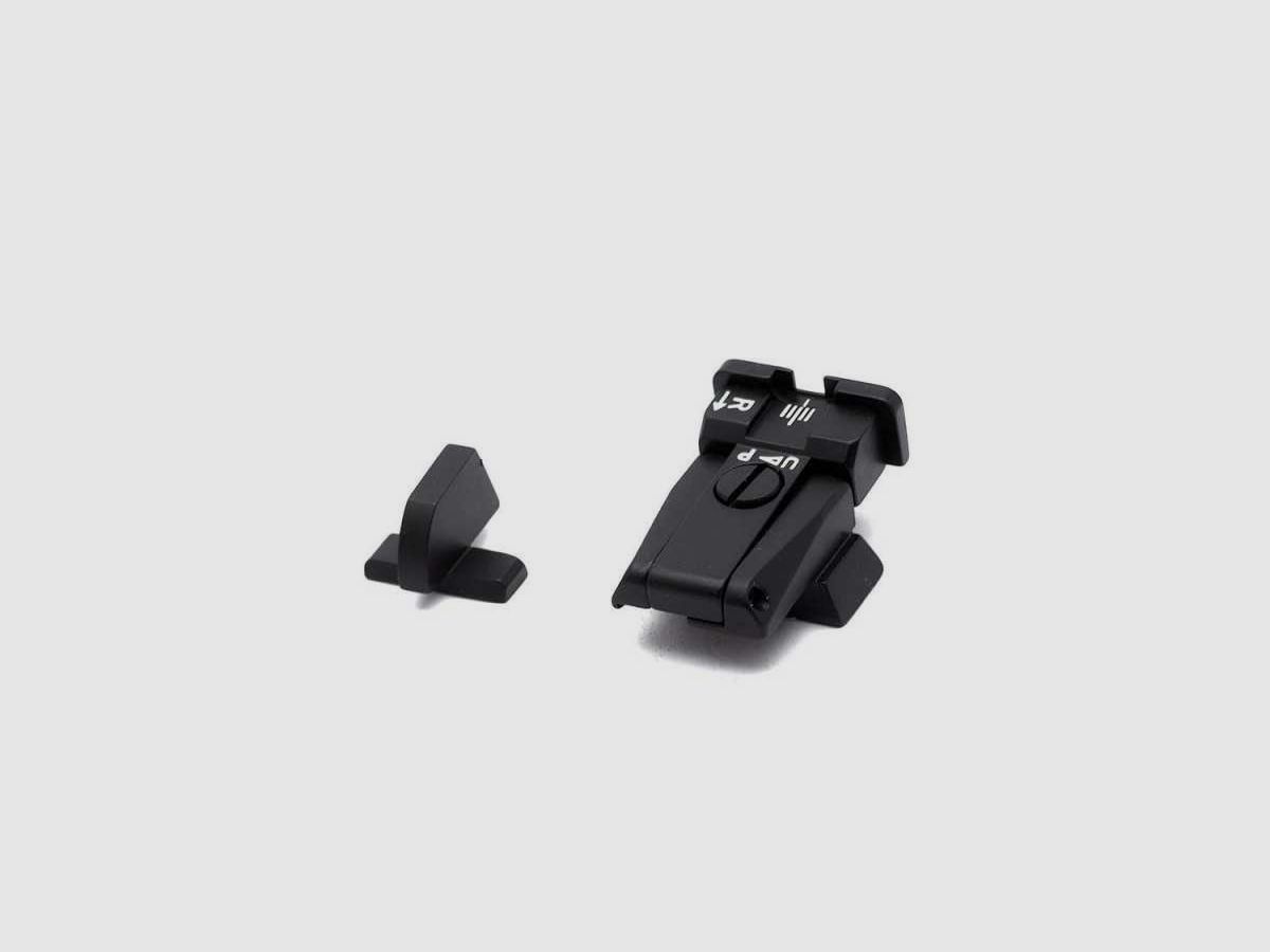 Zestaw regulowanych przyrządów celowniczych LPA SPR49HK30 do H&K USP 40, USP 45, HKP8, zdjęcie 3 z 3