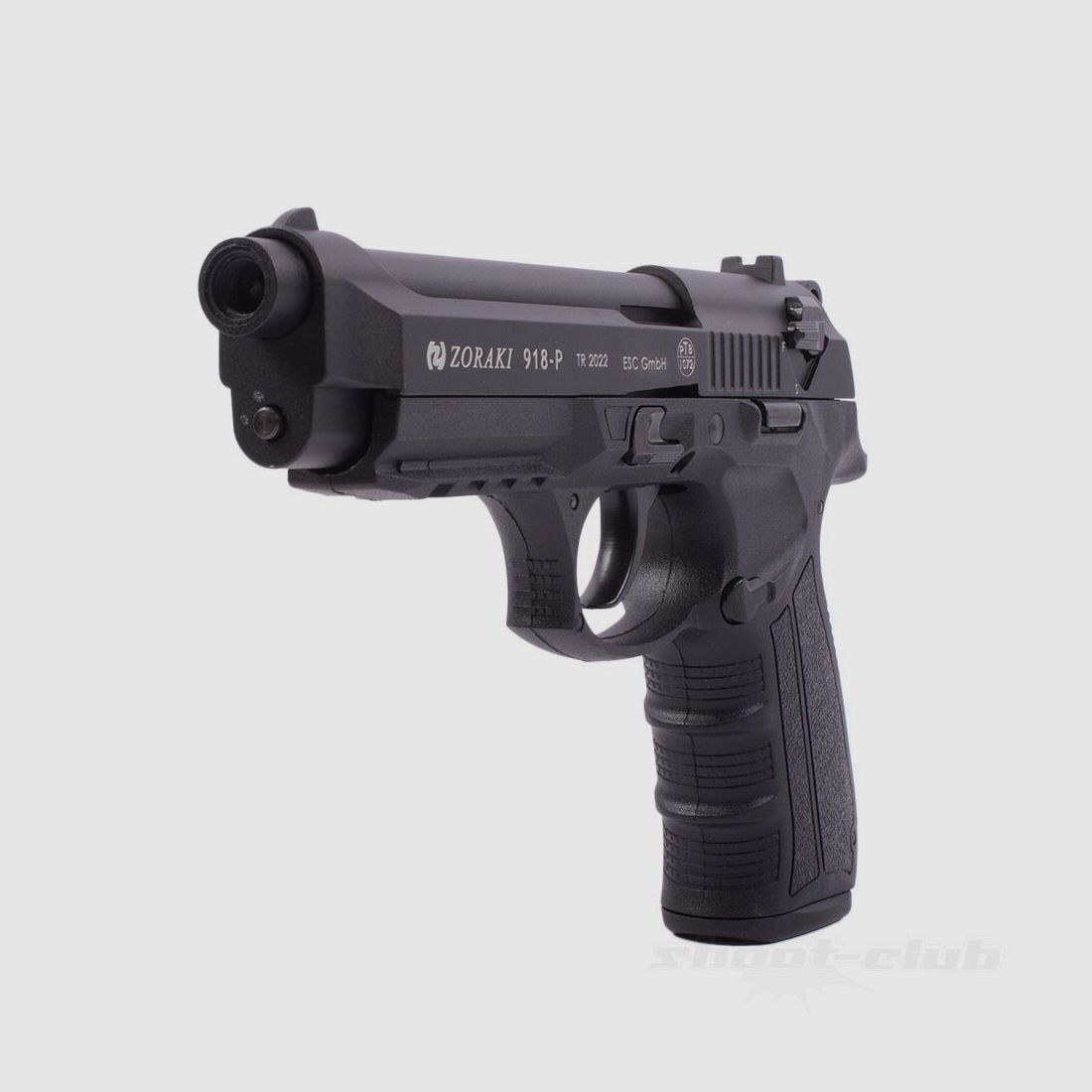 Zoraki 918-P Schreckschusspistole Brüniert 9 mm PAK