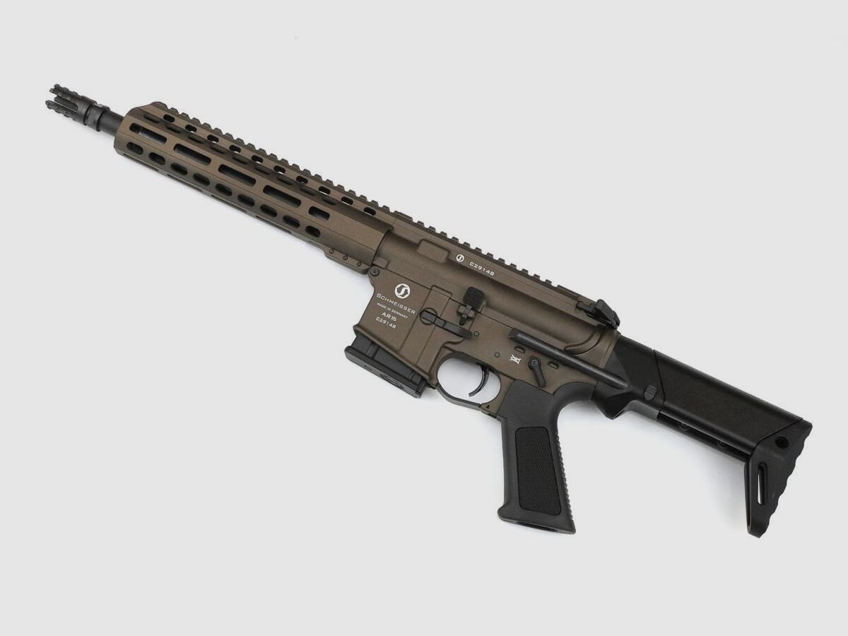 Schmeisser – Halbauto / AR15 / S4FL / 10.5 / M-Lok / CSS Stock / Bronze / .223 Rem, Bild 2 von 2