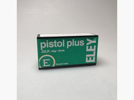 Munition ELEY Sport Pistol Plus grün .22 LR