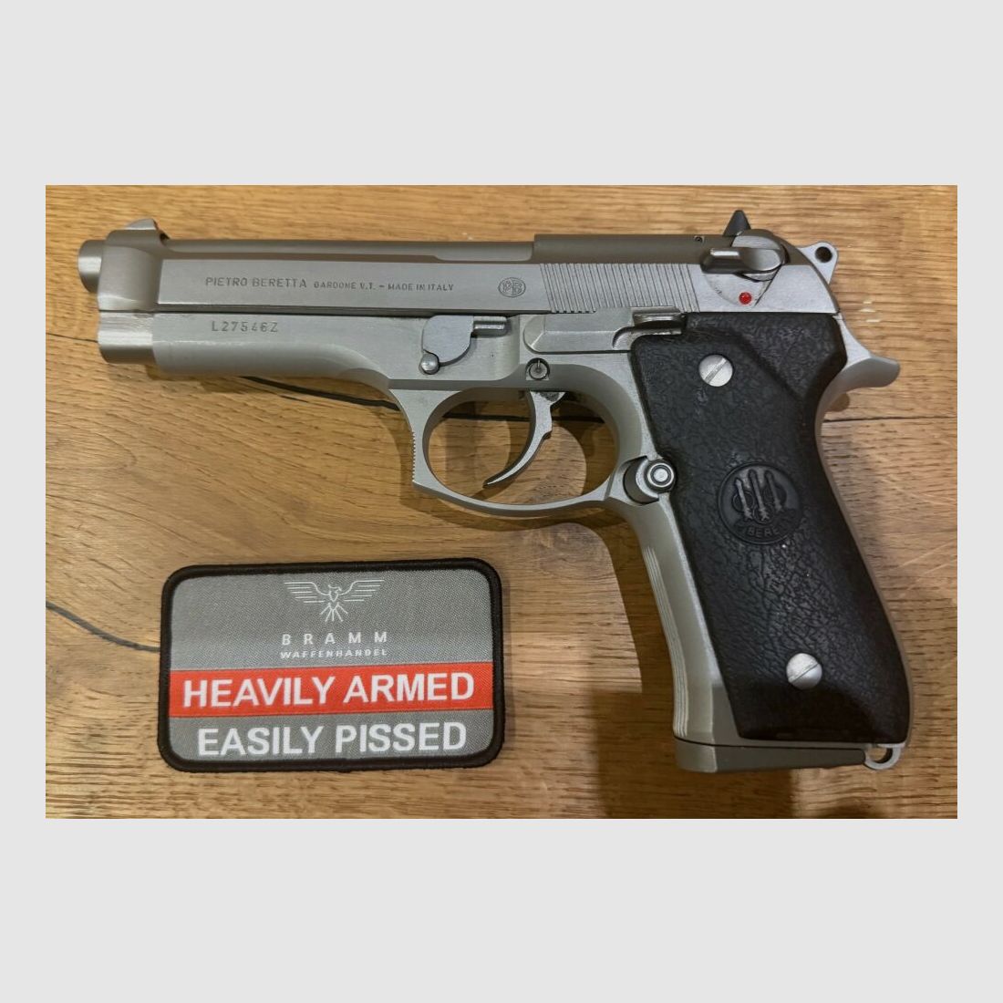 Beretta 92FS - stal nierdzewna