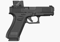 Glock G45 A-Cut Combo 9mmLuger Aimpoint COA 17 Schuss - 1 Reservemagazin, 9mmLuger