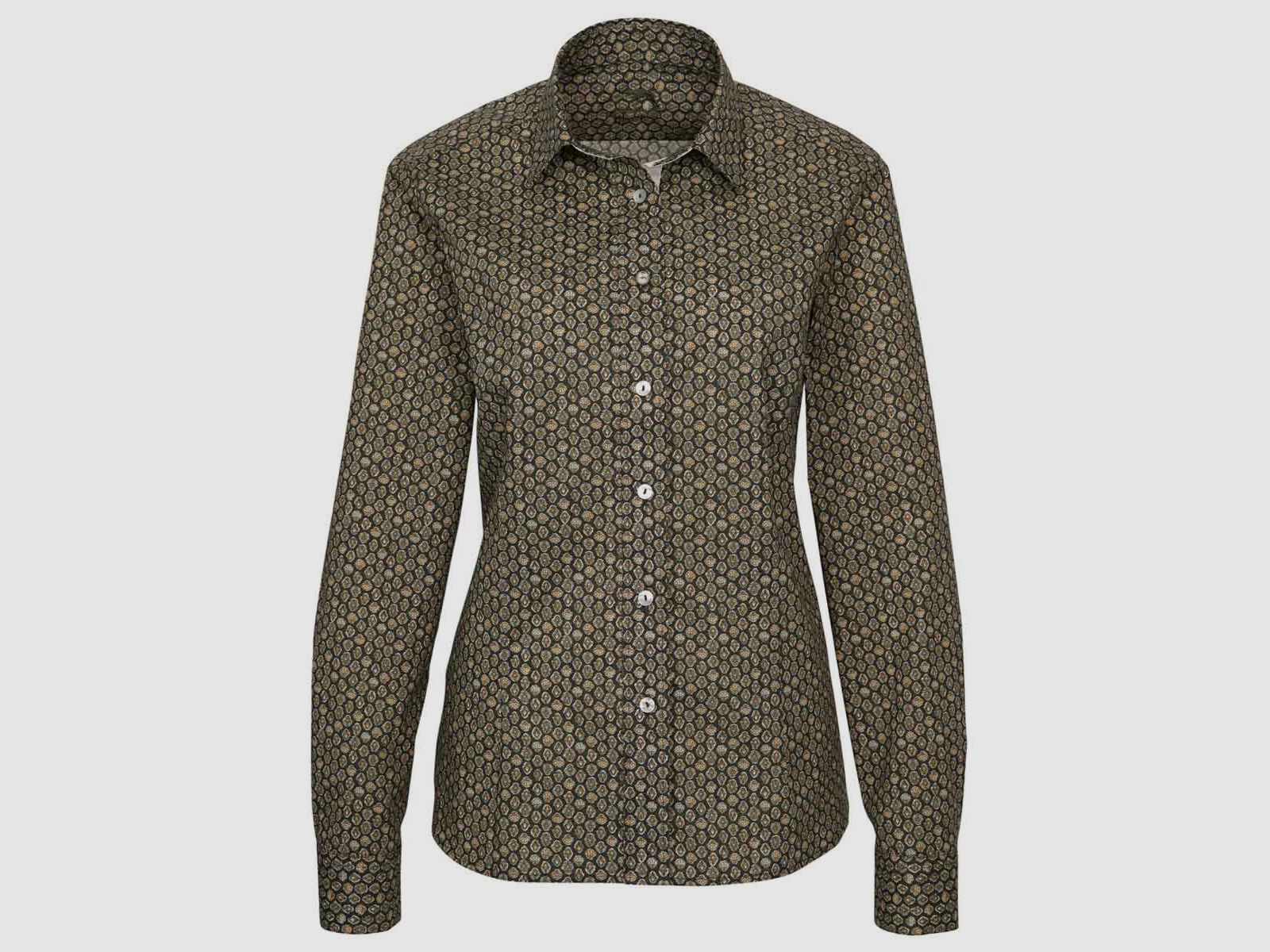 Jagdhund Bluse Kate Oliv