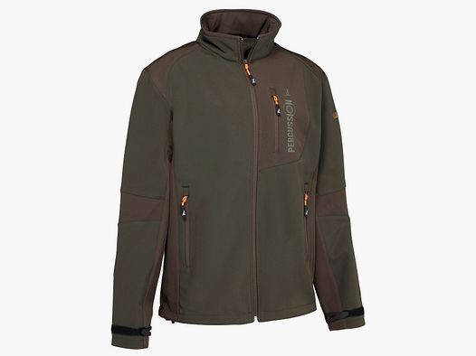 Percussion Softshelljacke Grün/braun