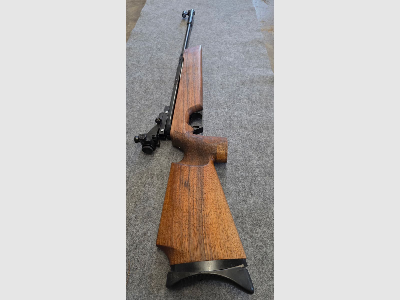 Seitenspanner Feinwerkbau FWB Mod. 300s Luftgewehr Match Gewehr mit Diopter Visier Erhöhung
