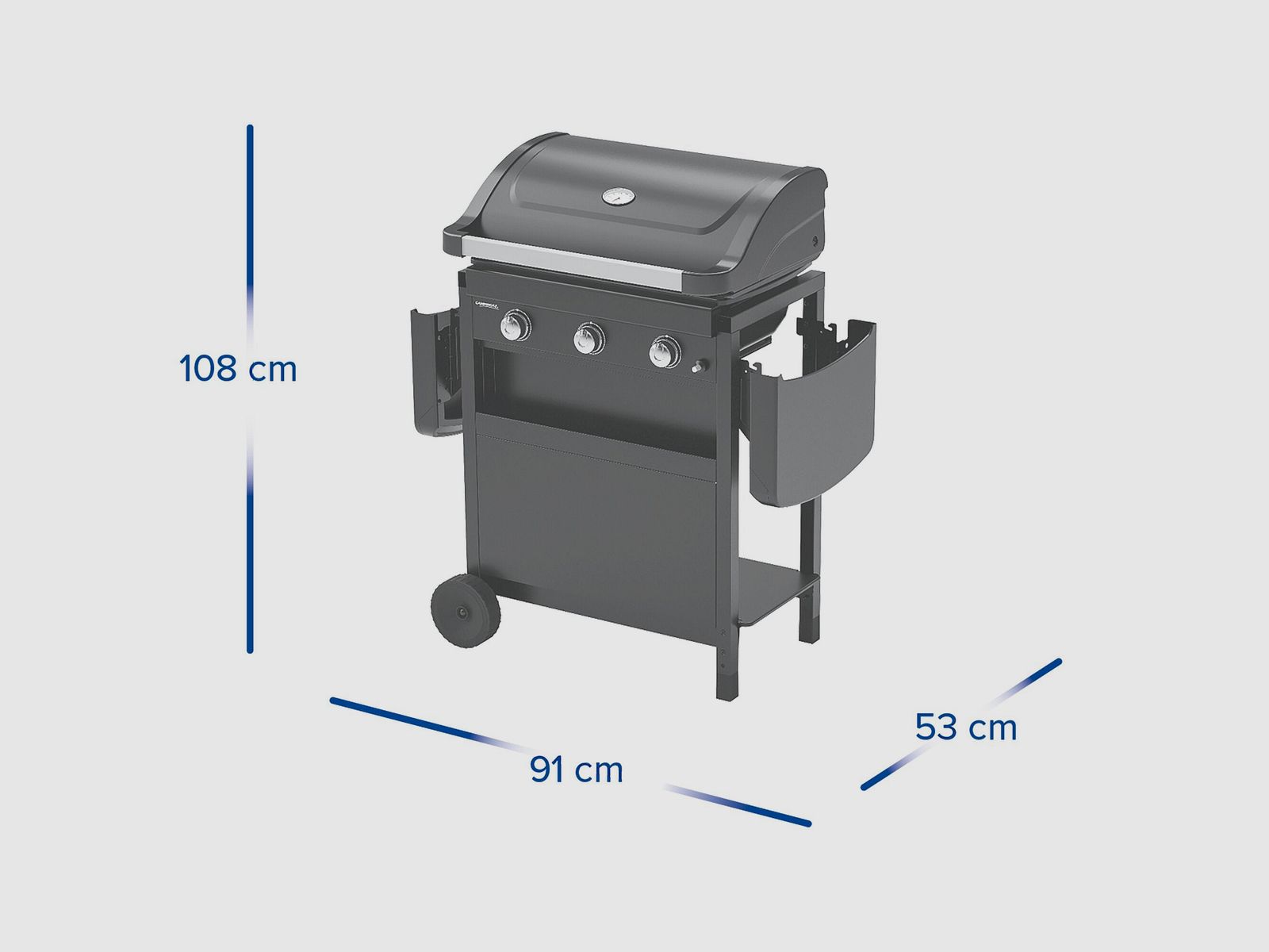 Griglia a gas Compact 3 L, immagine 15 di 15