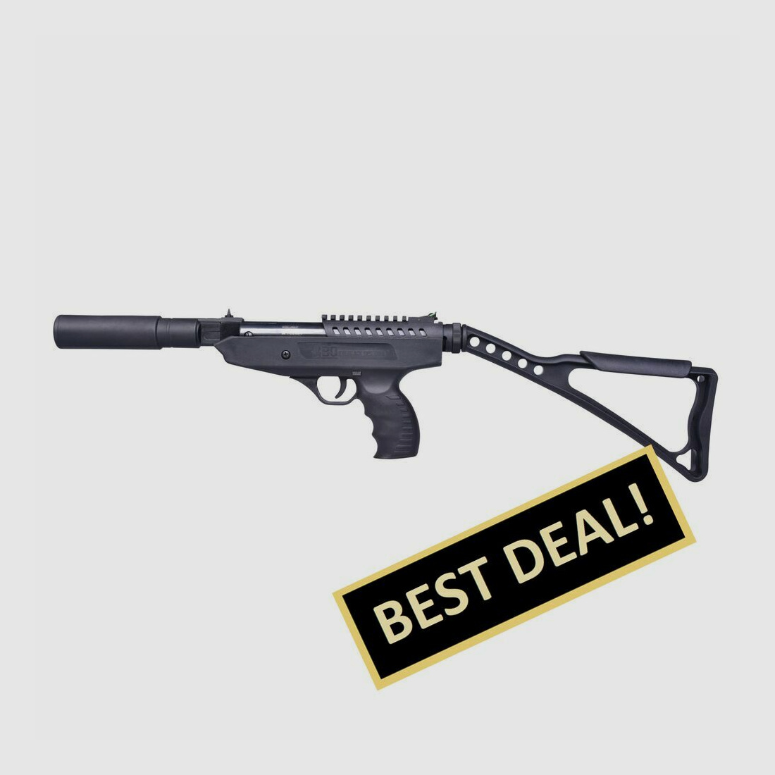 BO Hitman Black 4.5mm - Air Pressure Spring Break Barrel