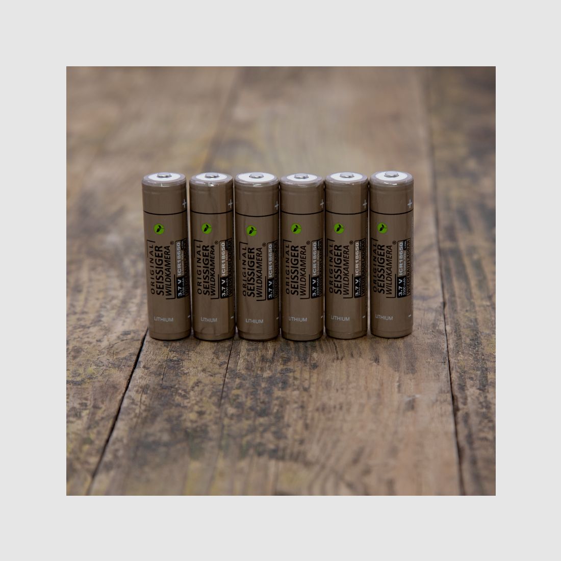Seissiger Lithium Ionen Akku 18650 6x Stück