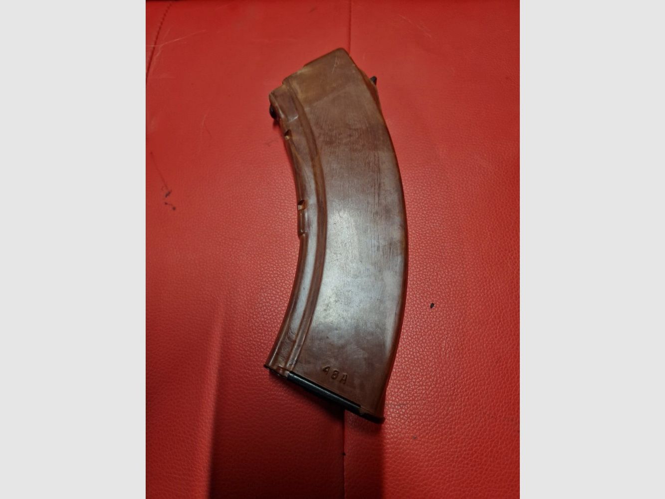 CHARGEUR TULA (orange) AK-47 - 30 COUPS - 7,62X39MM (OCCASION), image 2 sur 2
