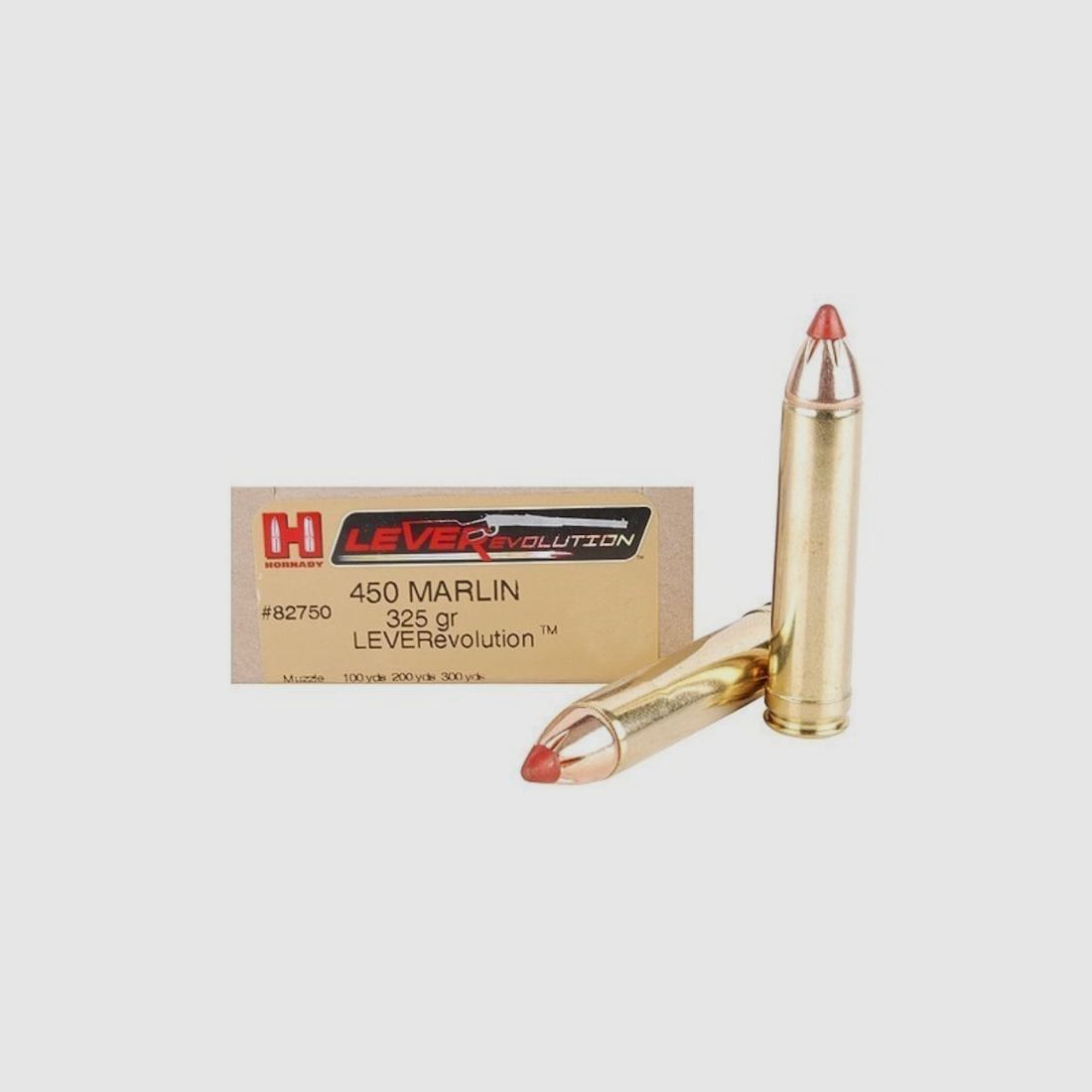 Hornady Leverevolution .450 Marlin 325GR FTX 20 Patronen