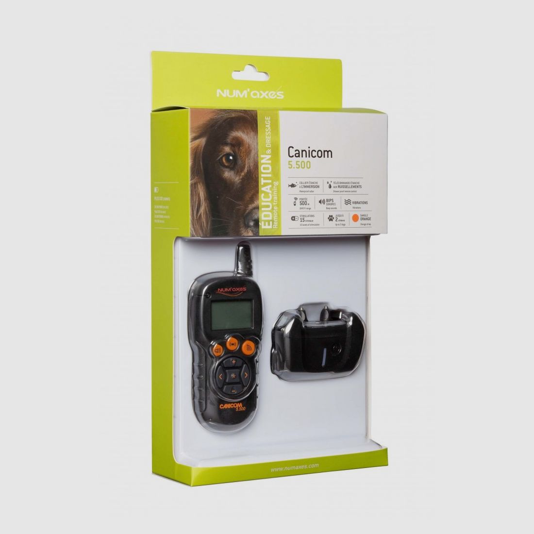 Kit Halsband zur Erziehung Num'axe Canicom 5.500 - 500m, Bild 4 von 4