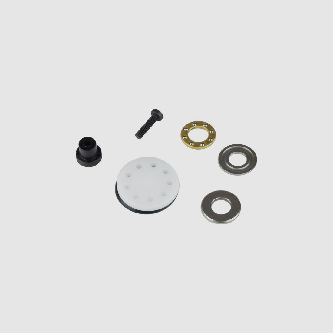 Retroarms CNC POM Piston head with ball bearing