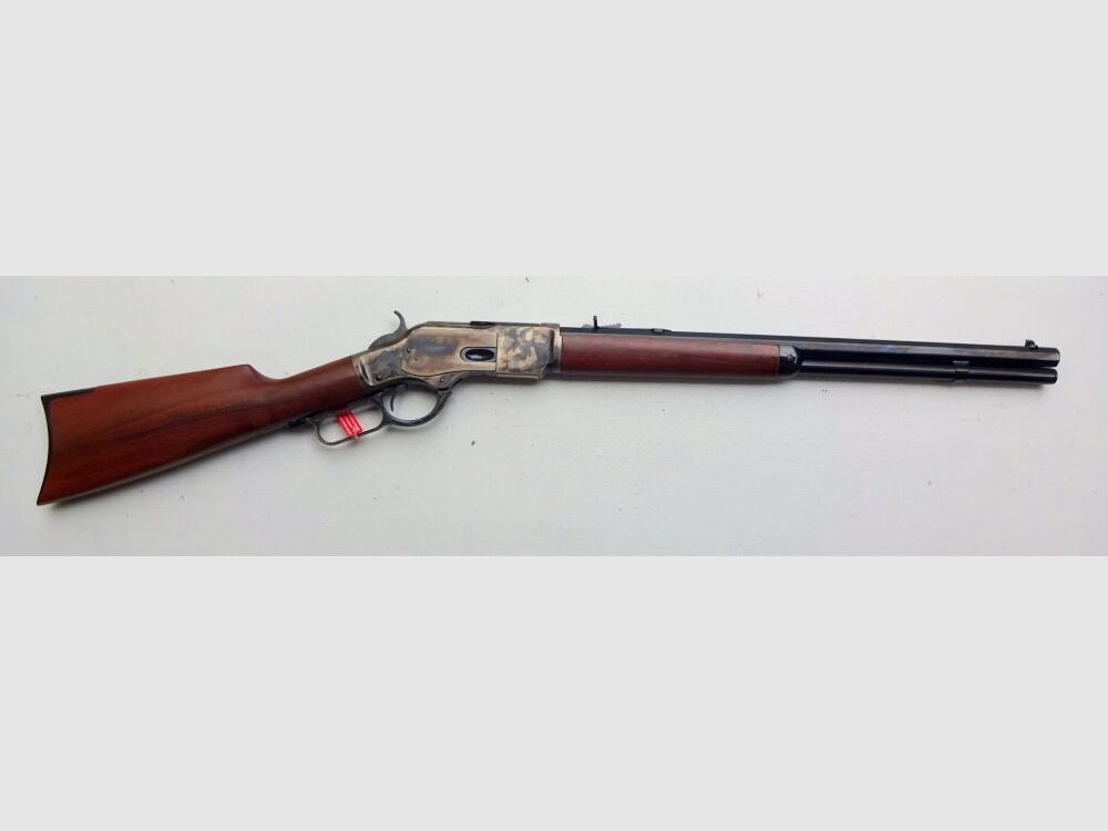 UBERTI ITALY UBERTI Type Winchester 1873 Short Rifle octagonal barrel 20, image 1 of 8