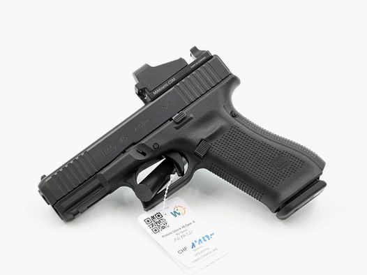 Pistole Glock 45 Gen5, 9×19, MAK-Montage, Reflexvisier Shield SMS