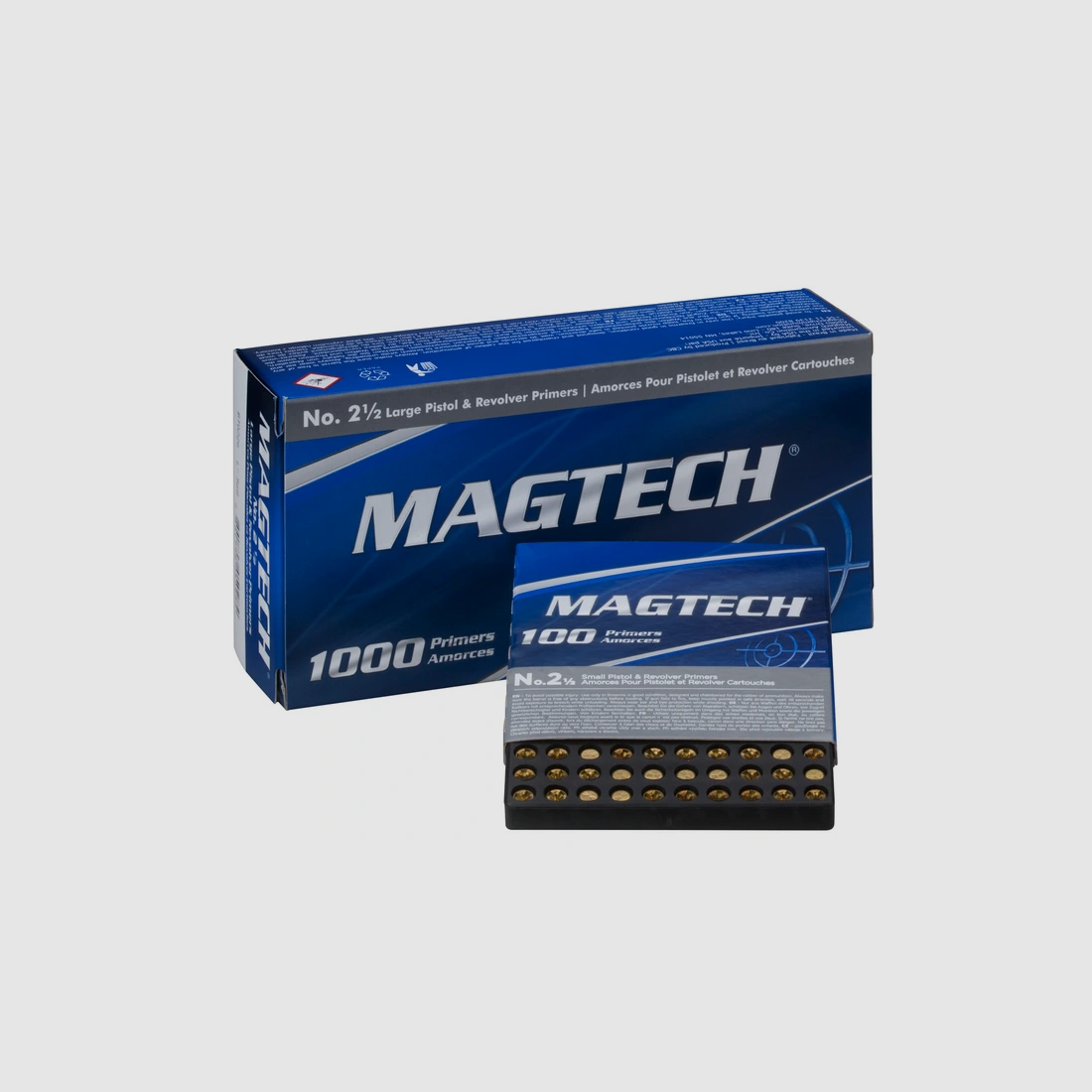 Magtech Zündhütchen – 2 1/2 Large Pistol – á 100Stk.