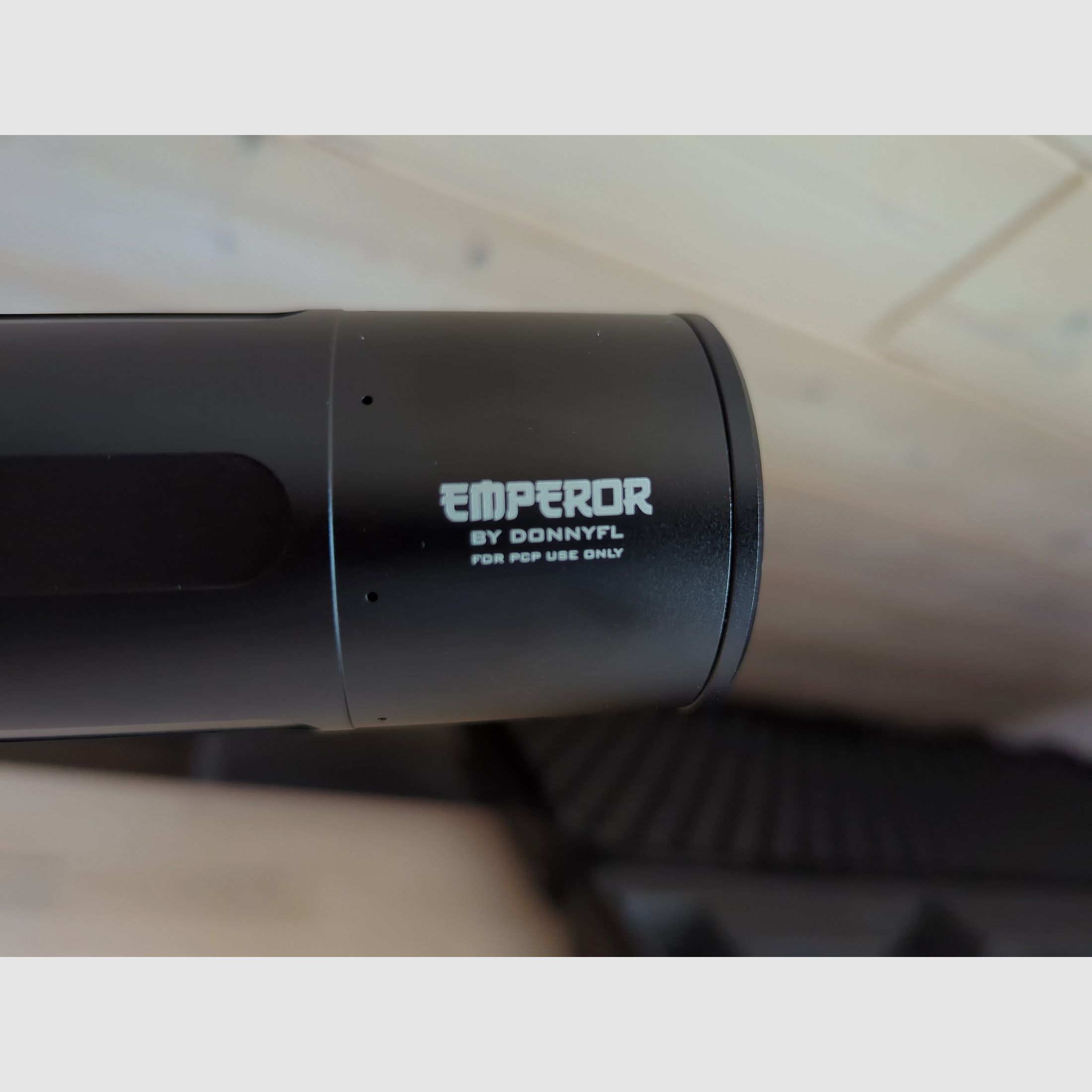 AEA HP Max 2 Schalldämpfer DonnyFL Emperor v3 inklusive Adapter und Extender