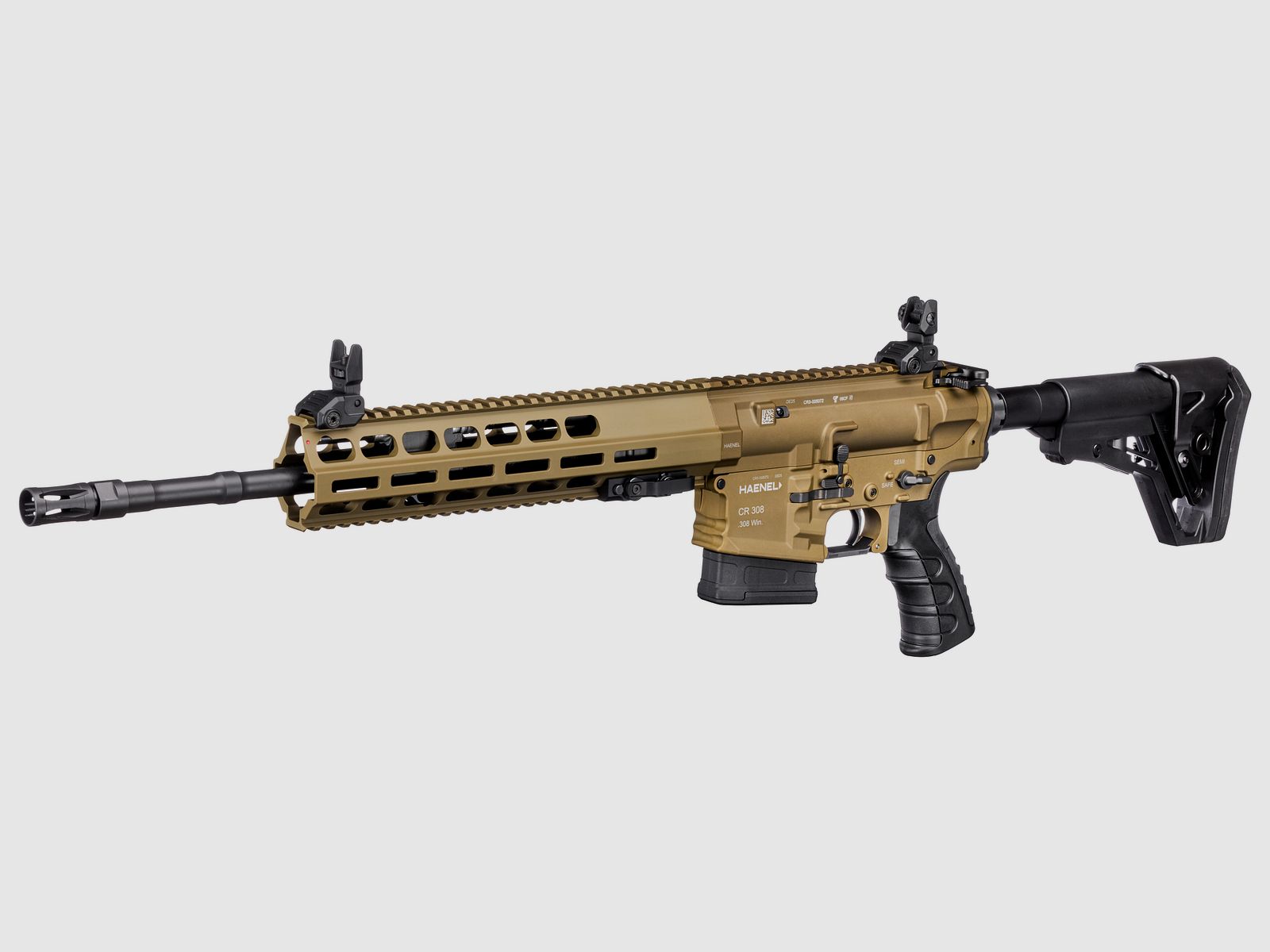 Haenel CR 308 Direktabzug Sand, 16,65", Kal. .308 Win.