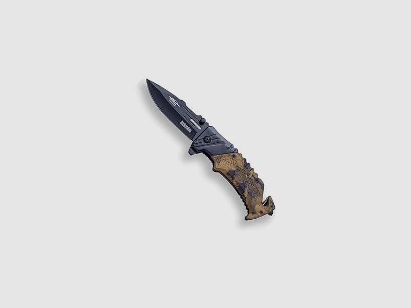JKR Couteau Pliant Pavonada Lame Acier Inox 9,5 cm. Camouflage