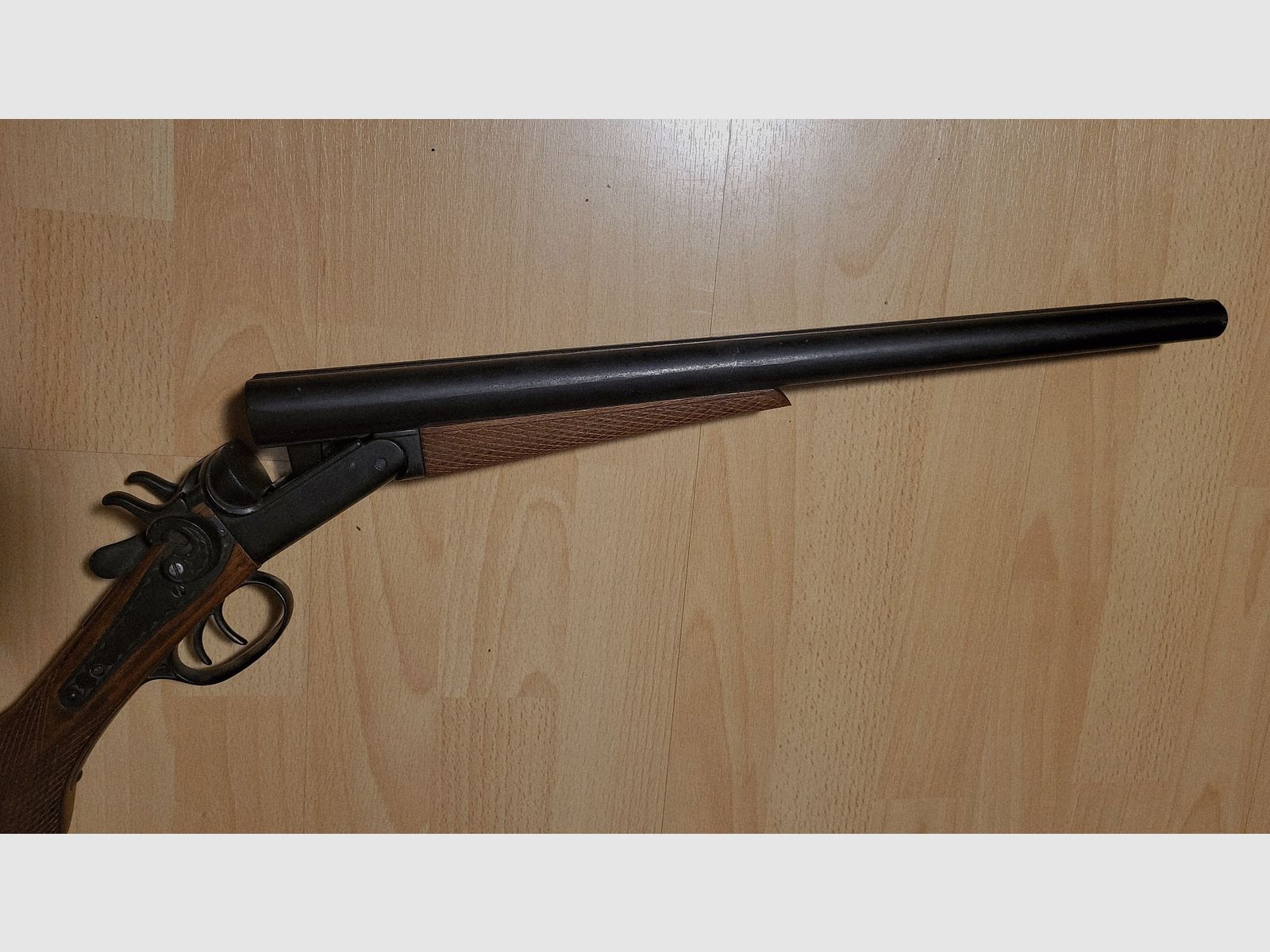 Schrotflinte Wyatt Earp USA 1881 - Deko Waffe mit Doppellauf / Querflinte