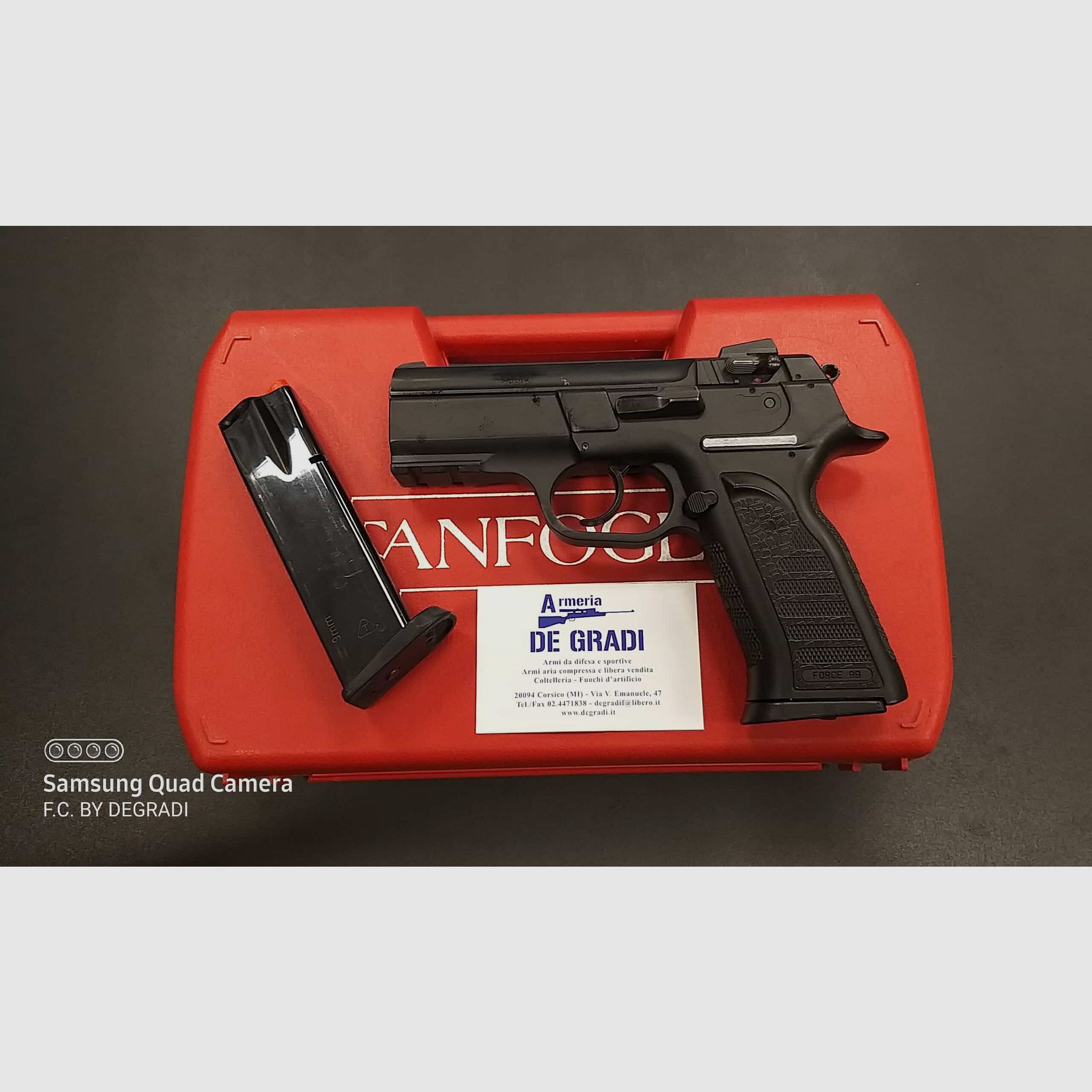 TANFOGLIO FORCE 921 CARRY R 9X21, zdjęcie 1 z 3