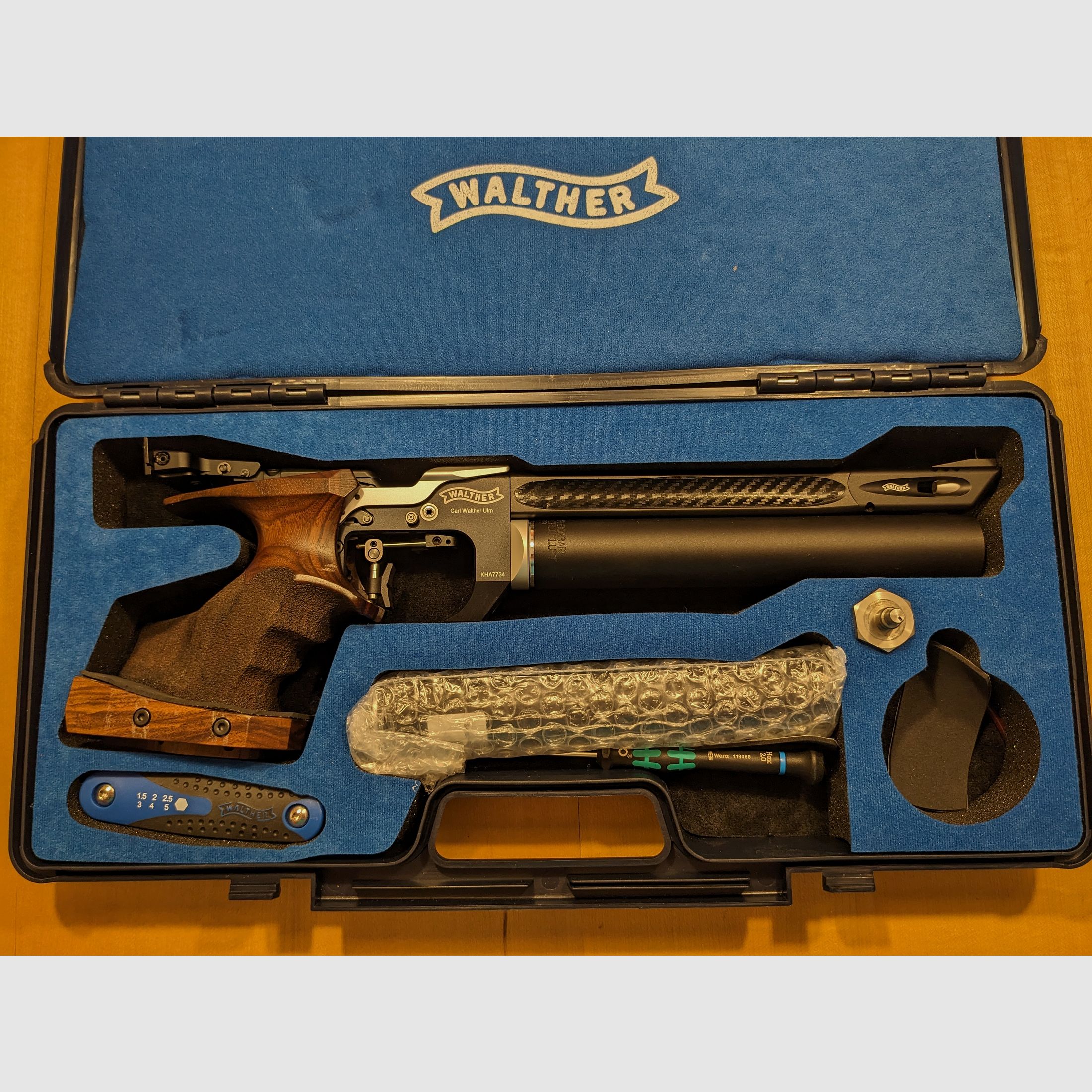 Walther LP 500 Expert, droite taille M