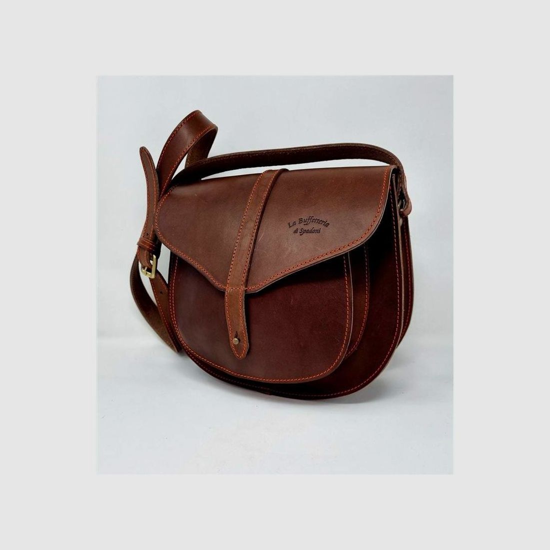Lederholster mit Tasche, Bild 1 von 3