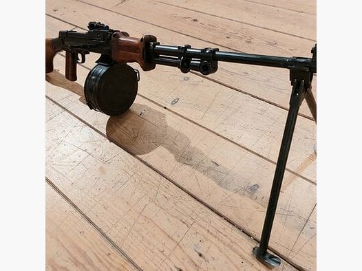 Deactivated RPD machine gun