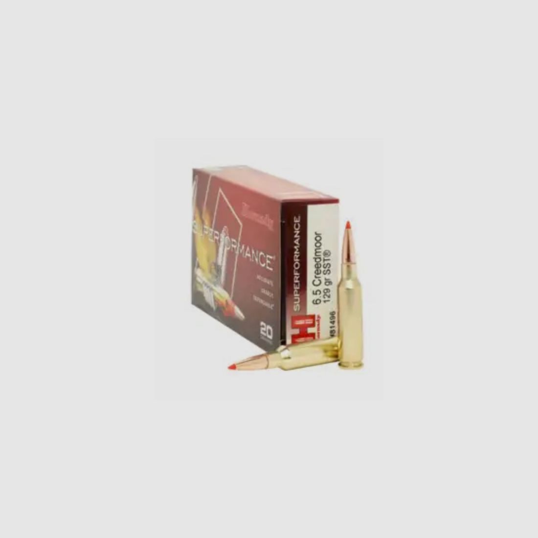 Hornady 81496 Munition 6,5 Creedmoor Superformance SST 129gr. 20 Stück
