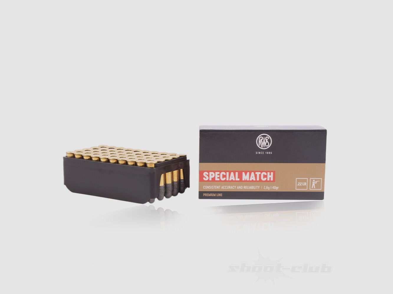 RWS Special Match 40 grs 50 pcs .22lr