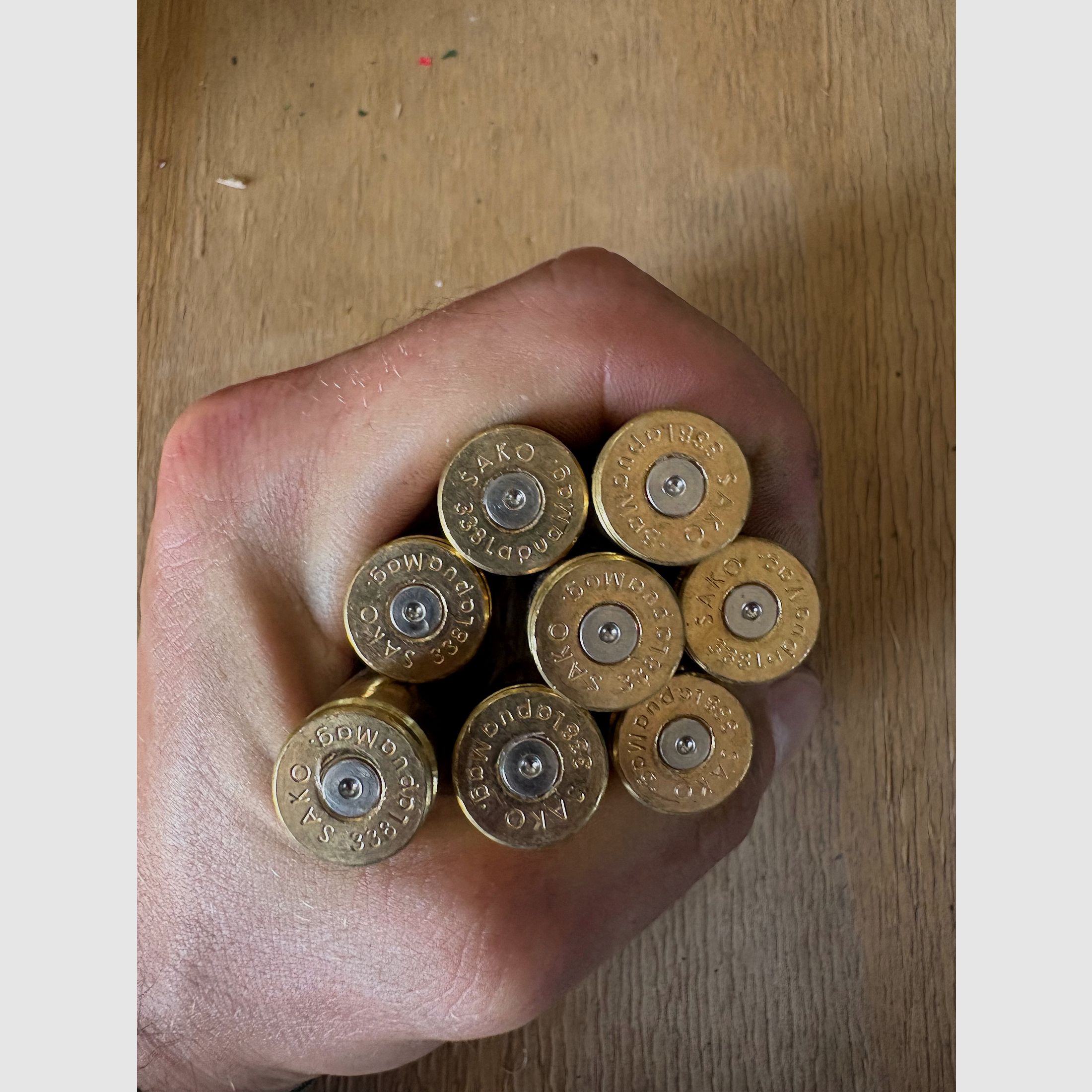 .338 Lapua Magnum cases van SAKKO -100 stuks-, afbeelding 1 van 2